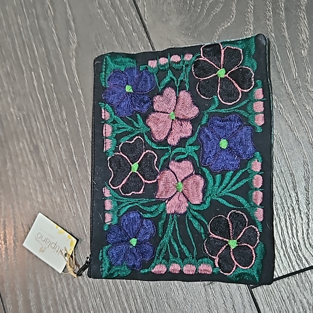 Altiplano small floral embroidered bag